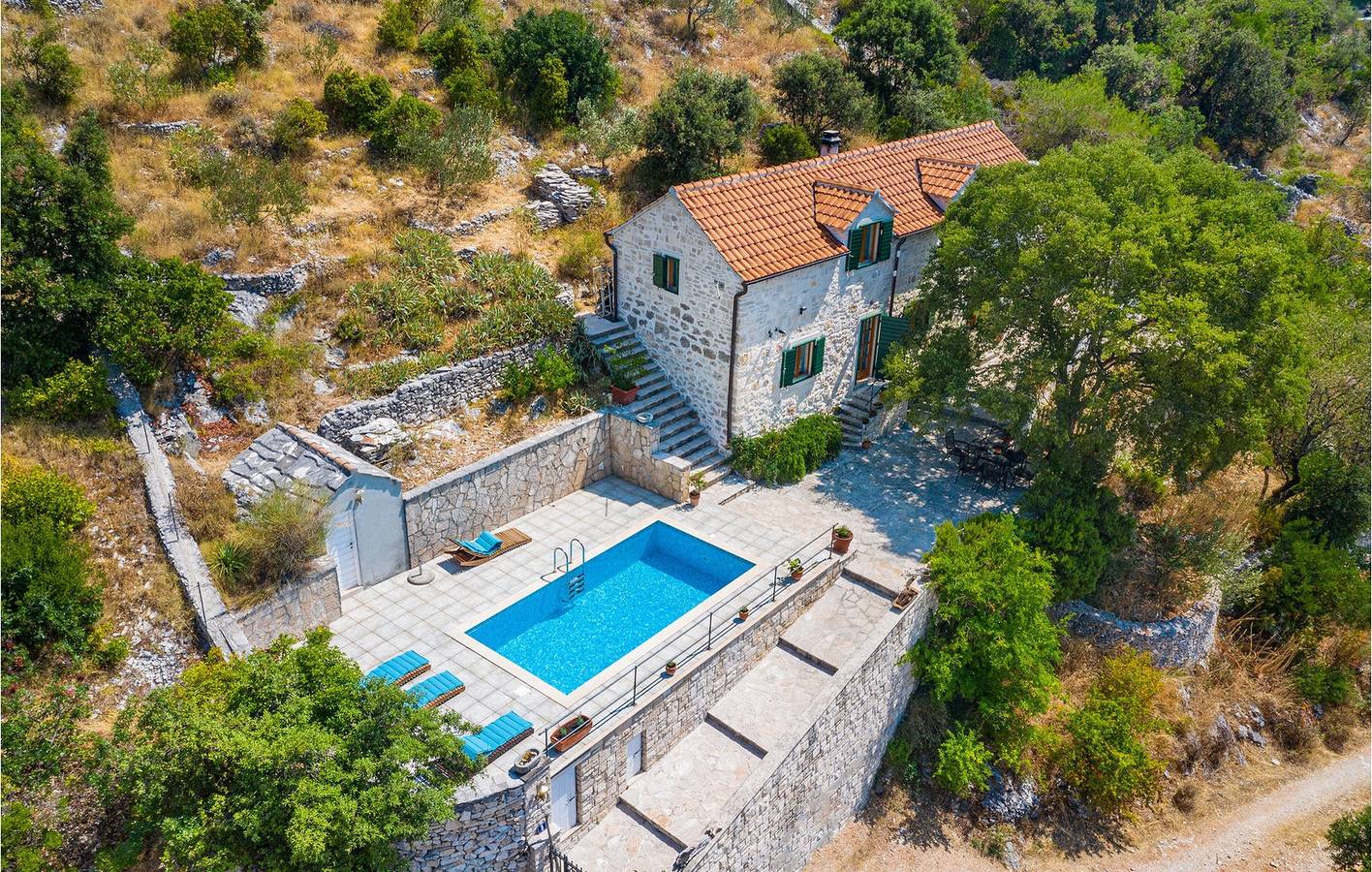 Ferienhaus für 6 Personen in Postira, Brac