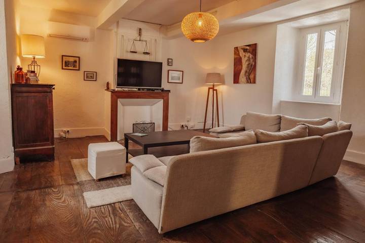 Maison de vacances pour 8 personnes, avec vue et jardin