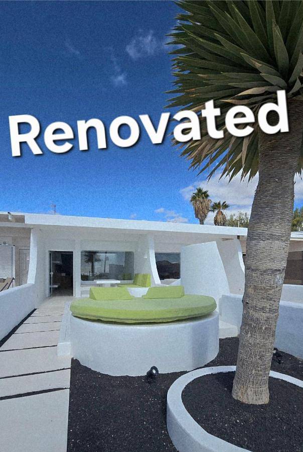 Apartahotel para 4 personas, con jardín y vistas en Puerto del Carmen