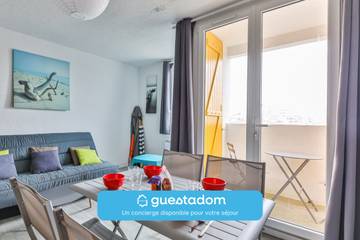 Gîte pour 5 personnes, avec terrasse, animaux acceptés dans Plage des Mouettes