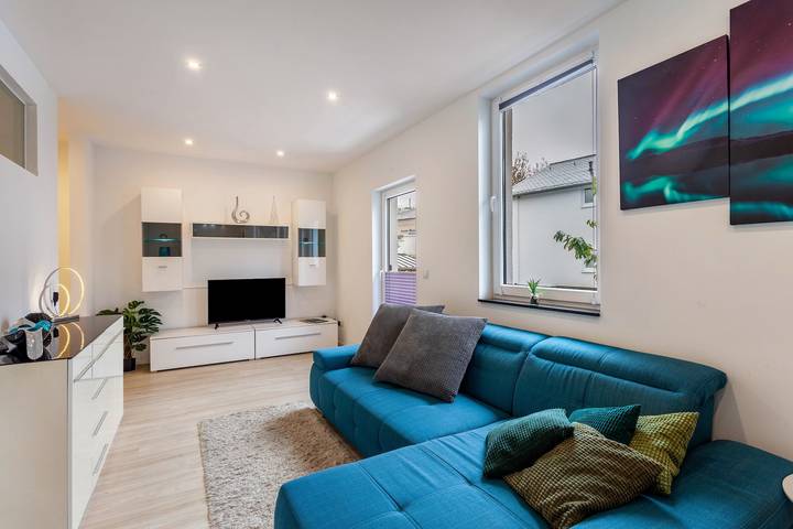 Ganze Wohnung, 'Apartment Zentral' mit privatem Garten und Balkon in Usseln, Willingen
