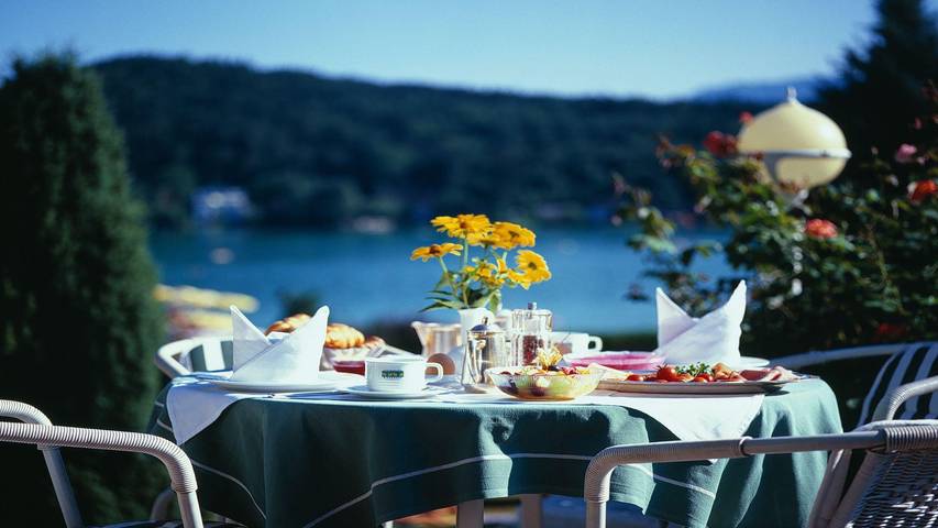 Hotel für 2 Personen, mit Seeblick und Garten sowie Sauna, mit Haustier am Klopeiner See - 3