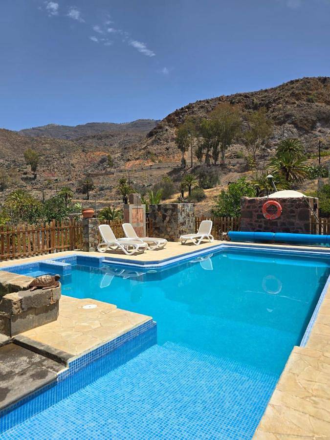 Casa rural para 6 personas, con piscina además de jardín y vistas, Se admiten mascotas en Gran Canaria - 4