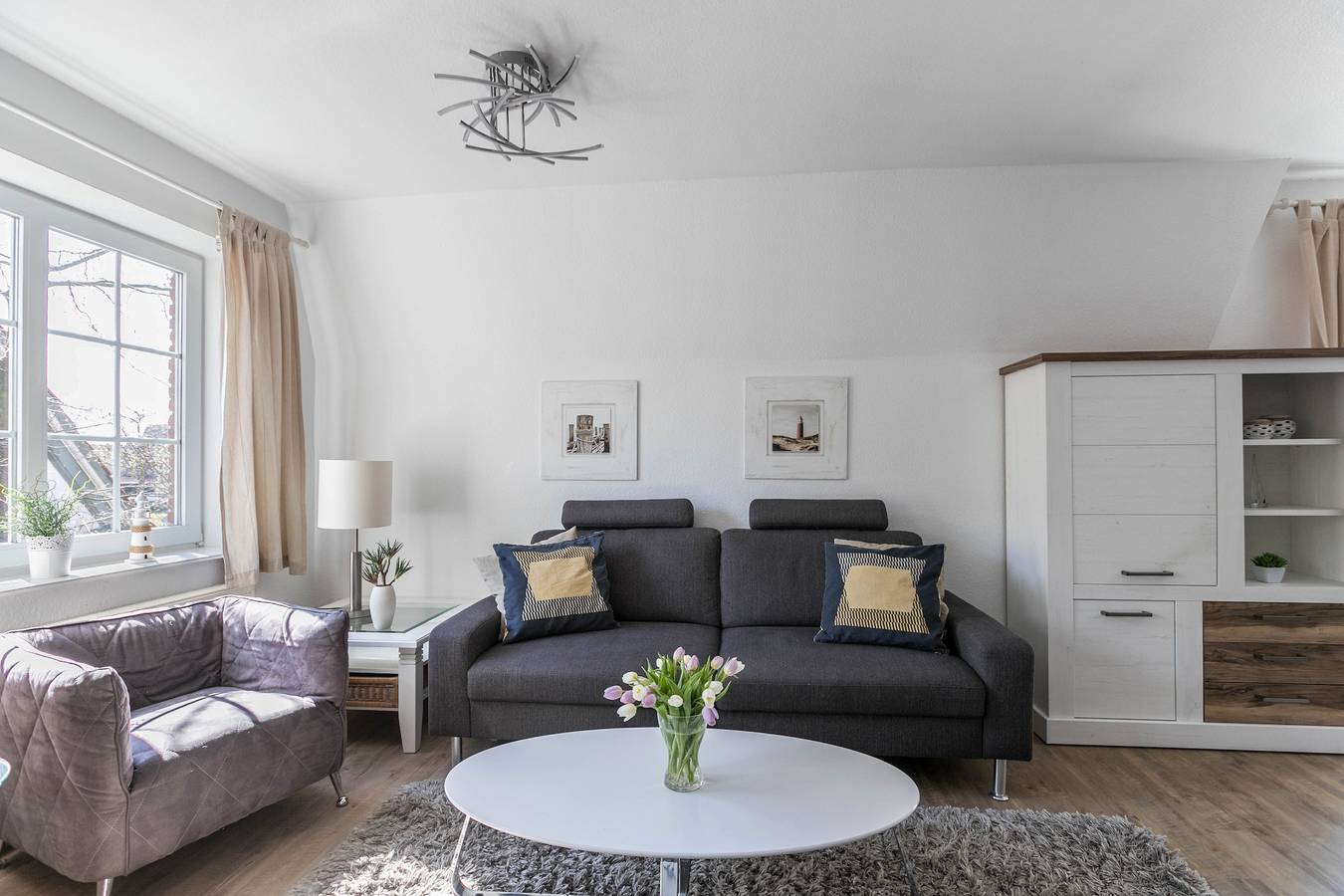 Entire apartment, Bright & Charming Vacation Apartment "Kille - Right Apartment" in Sankt Peter Ording in St. Peter-Ording, Eiderstedt