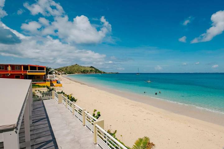 Gîte pour 2 personnes, avec piscine et terrasse dans Baie de Grand Case