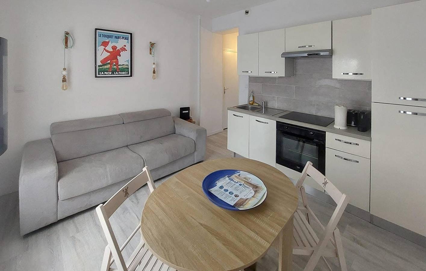 Ganze Ferienwohnung, Cozy Apartment in der Nähe von Le Touquet-Paris-Plage - WiFi & Heating in Le Touquet-Paris-Plage, Montreuil und Umgebung