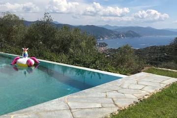 Villa pour 8 Personnes dans San Lorenzo della Costa, Santa Margherita Ligure, Photo 1