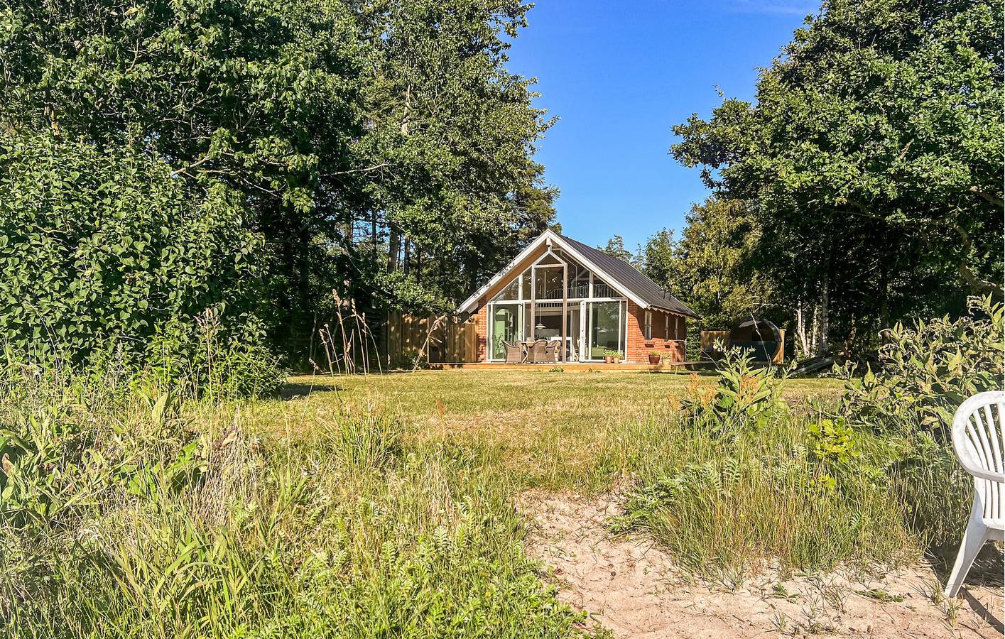 Ferienhaus für 6 Personen mit Seeblick in Skanderborg