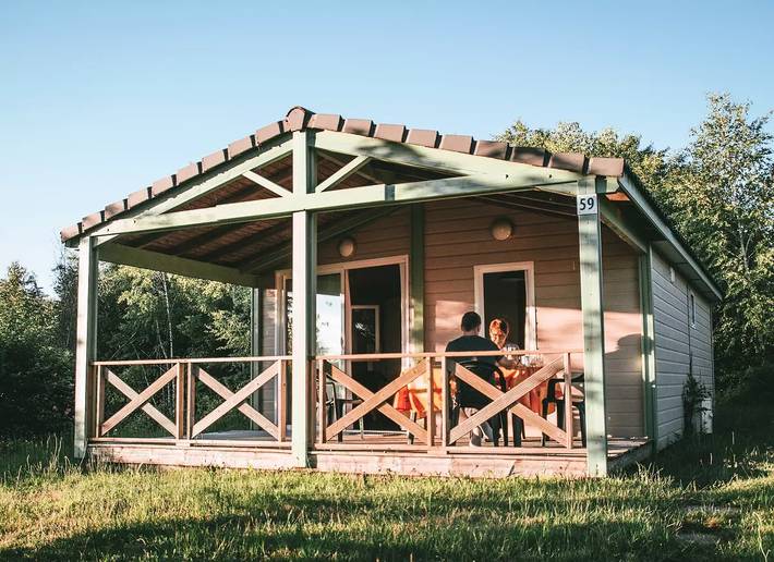 Chalet pour 2 personnes, avec terrasse et piscine dans Massif central - 4