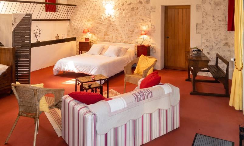 Studio pour 3 personnes, avec Terrasse en Indre-et-Loire - 4