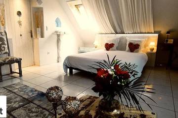 Gîte pour 5 personnes, avec terrasse à Sainte-Croix-en-Plaine
