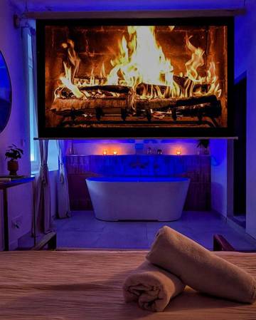 Gîte pour 2 personnes, avec jacuzzi dans Saint-Étienne
