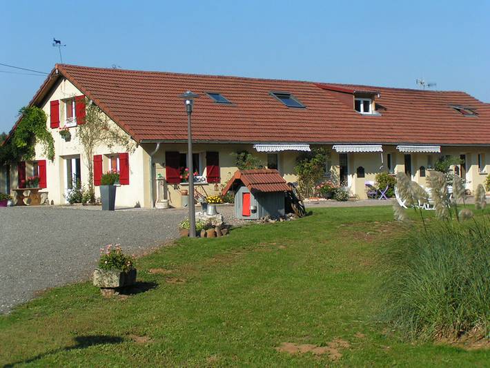 Appartement de vacances pour 5 personnes, avec terrasse et jardin dans Haute-Saône - 2