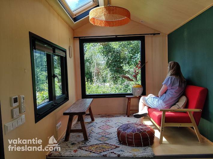 Vakantiefriesland — Ferienhaus Scherpenzeel in Nationalpark Weerribben-Wieden