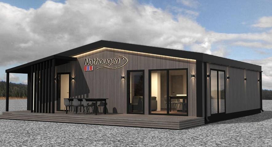 Ferienhaus für 4 Personen, mit Terrasse und Ausblick