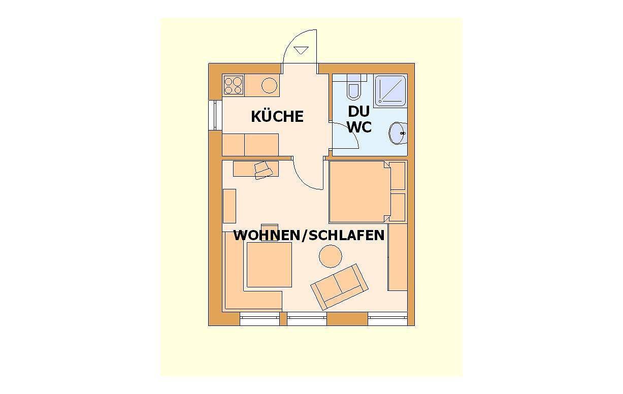 Geheel vakantieappartement, 2-Personenwohnung in Pfaffenschwendt, Fieberbrunn