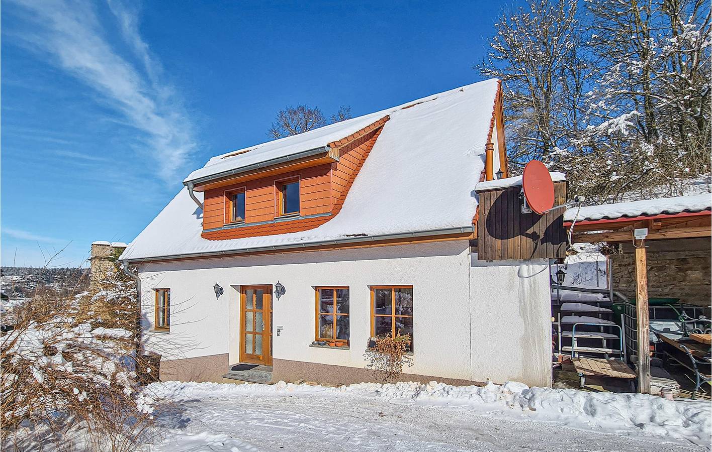 Charmanter Rückzugsort in Kranichfeld mit Parkplatz & Terrasse in Kranichfeld, Weimarer Land