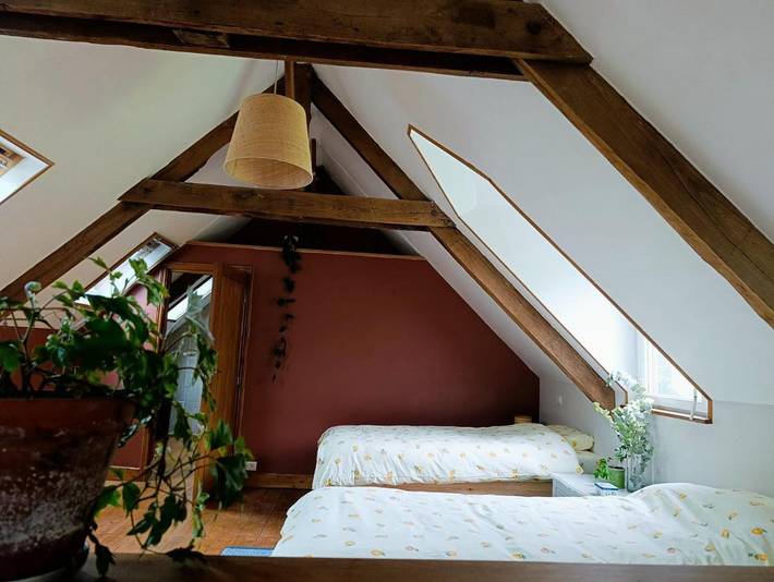 Chambre d’hôte pour 2 personnes, avec jardin et vue à Saint-Barnabé