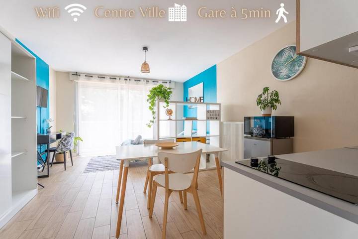 Appartement de vacances pour 2 personnes, avec Balcon et Vue