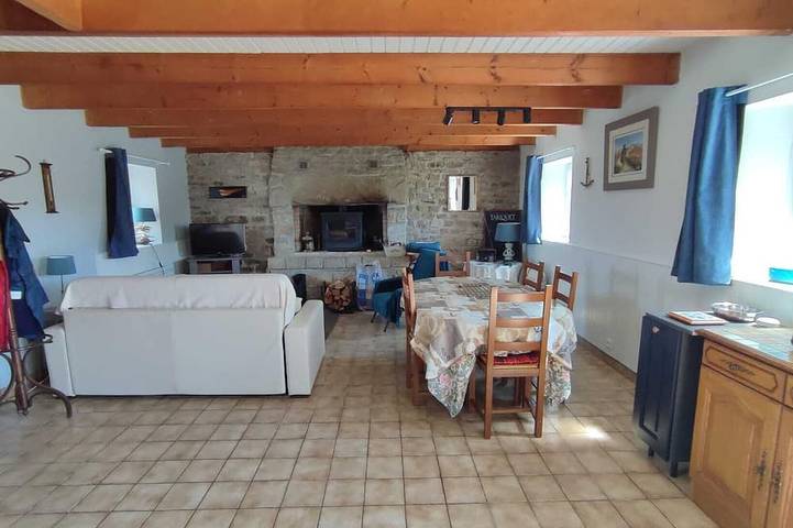 Maison de vacances pour 3 personnes, animaux acceptés à Ouessant