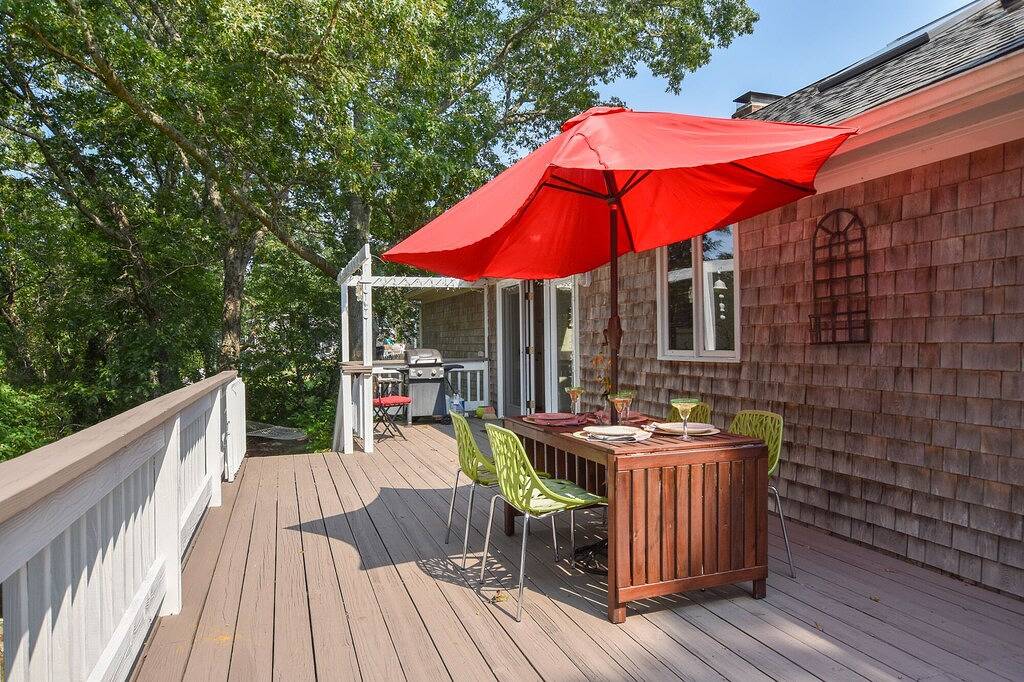 Pond Front Home with Private Dock! in Brewster, Cape Cod