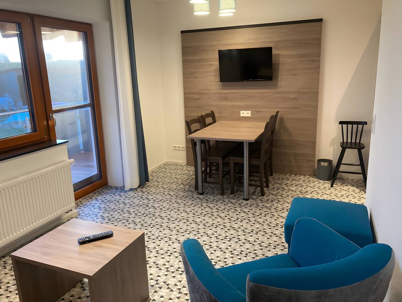 Ganze Wohnung, Ferienwohnung '4' mit Gemeinschaftsterrasse, Gemeinschaftsgarten und Wi-Fi in Nerenstetten, Alb-Donau-Kreis