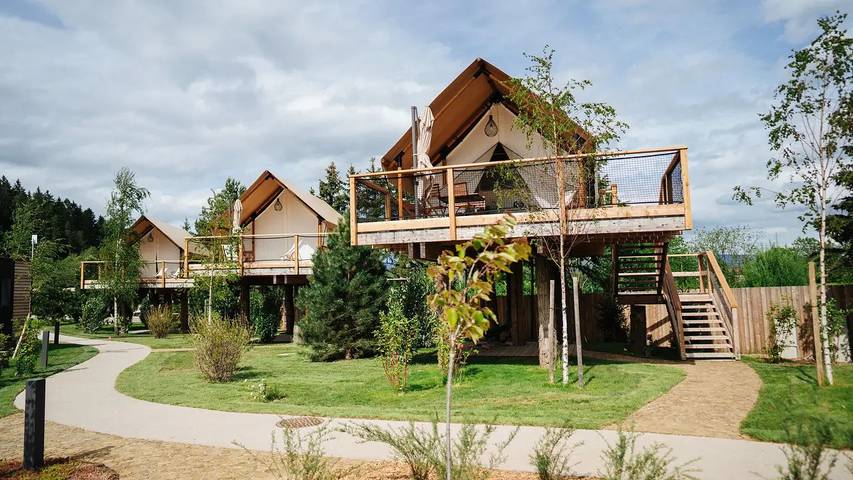 Camping für 4 Personen, mit Terrasse und Whirlpool sowie Sauna in Kärnten