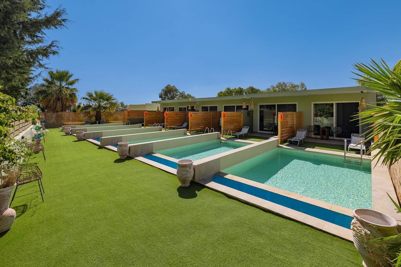 Ganze Wohnung, Ferienwohnung 'Mb Luxury Suites Charaki No 2' mit privatem Pool, Wi-Fi und Klimaanlage in Charaki, Rhodos