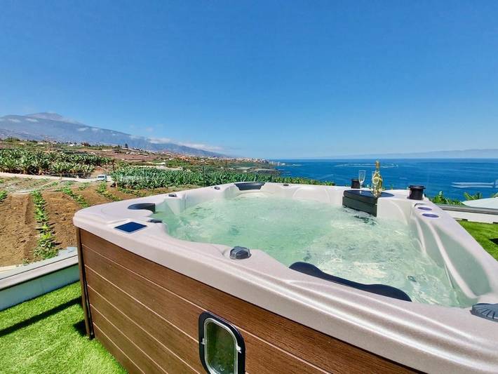 Chalet para 6 personas, con jardín además de vistas y vistas al lago, Se admiten mascotas en Valle de la Orotava - 2