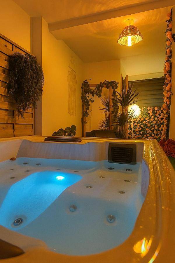 Maison de vacances pour 3 personnes, avec jacuzzi