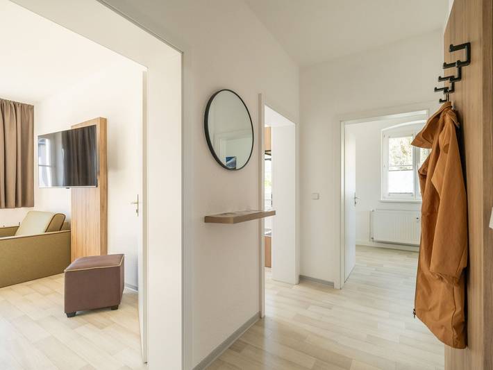 Ganze Ferienwohnung, Gsw Gästewohnungen Karl-Marx-Straße 42 - Gsw Gästewohnungen Karl-Marx-Straße 42, Whg 5 (2.Og li.) in Guben, Cottbus und Umgebung