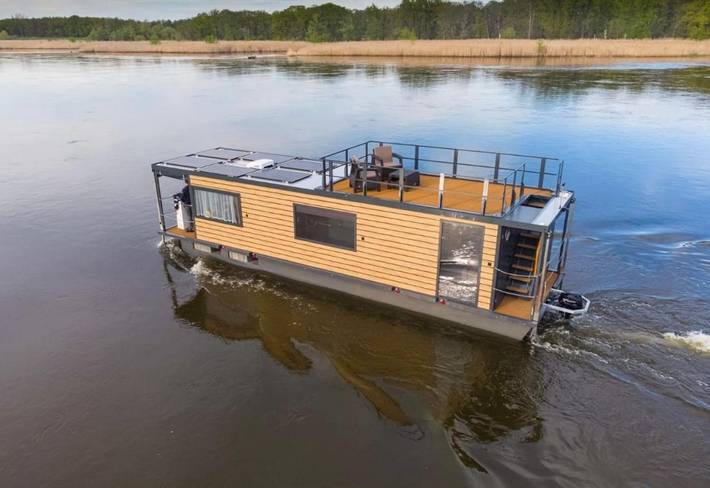 Boot für 6 Personen, mit Ausblick und Seeblick sowie Terrasse in Polen - 3