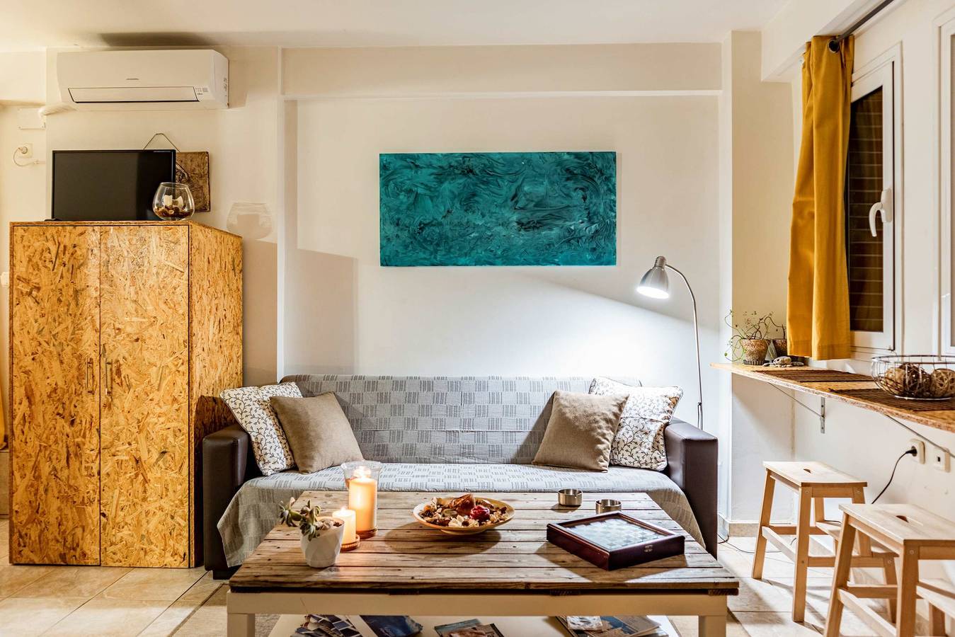 Ferienhaus für 3 Personen mit Balkon/Terrasse in Kalamata, Messenien