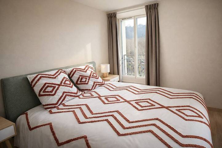 Apartamento entero, Les Flots Harmonieux (30m² lake view) in Aix-les-Bains, Chambéry region