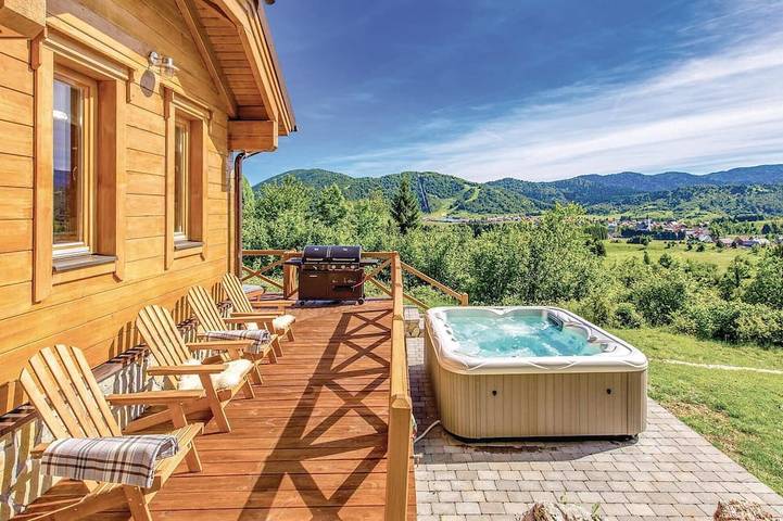 Holiday home for 8 people, with sauna and terrace as well as hot tub, with pets - 1