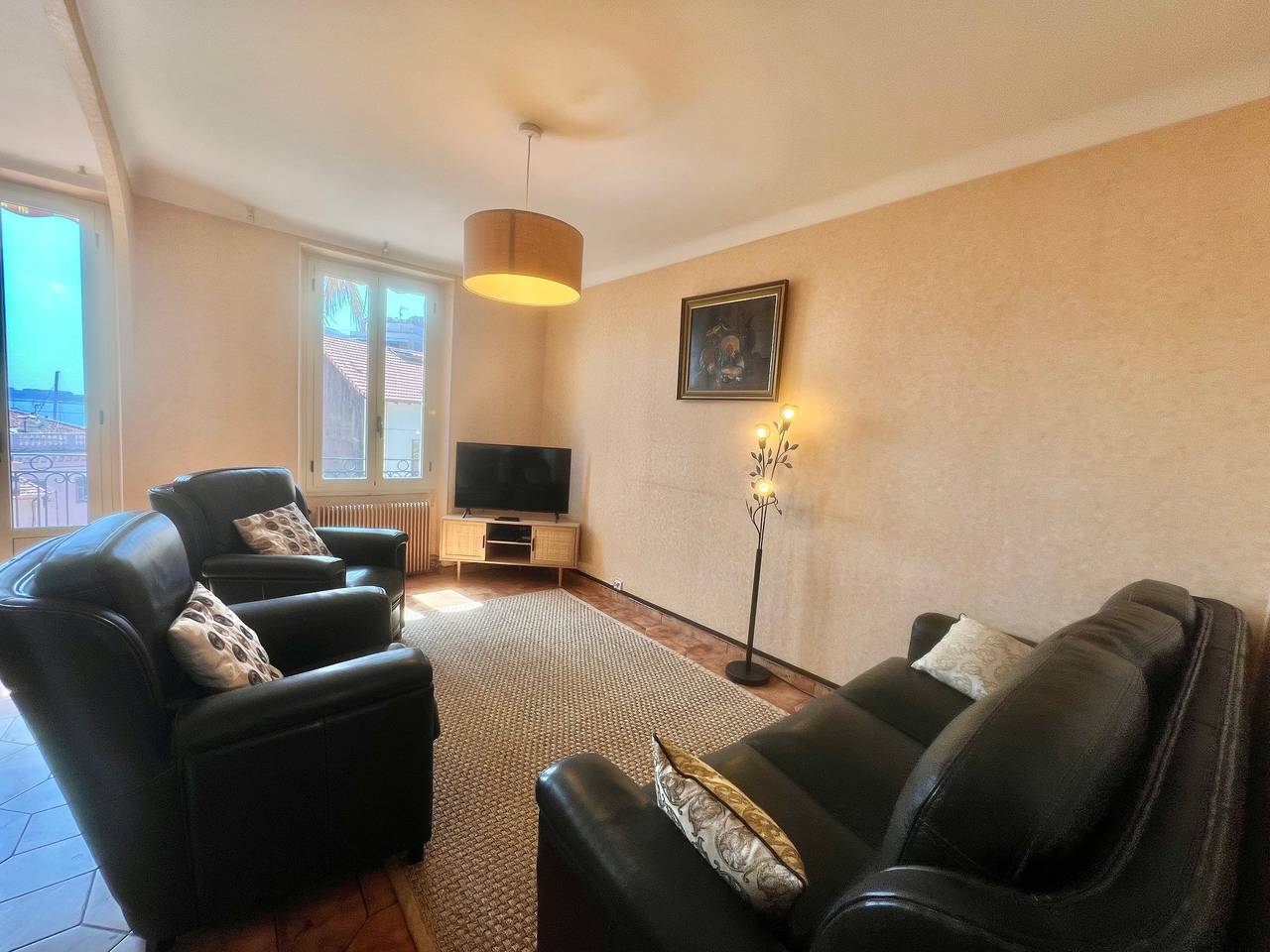 Hel leilighet, Belle-époque apartment 3 bedrooms with sea view by in Cannes, Middelhavskysten (Frankrike)