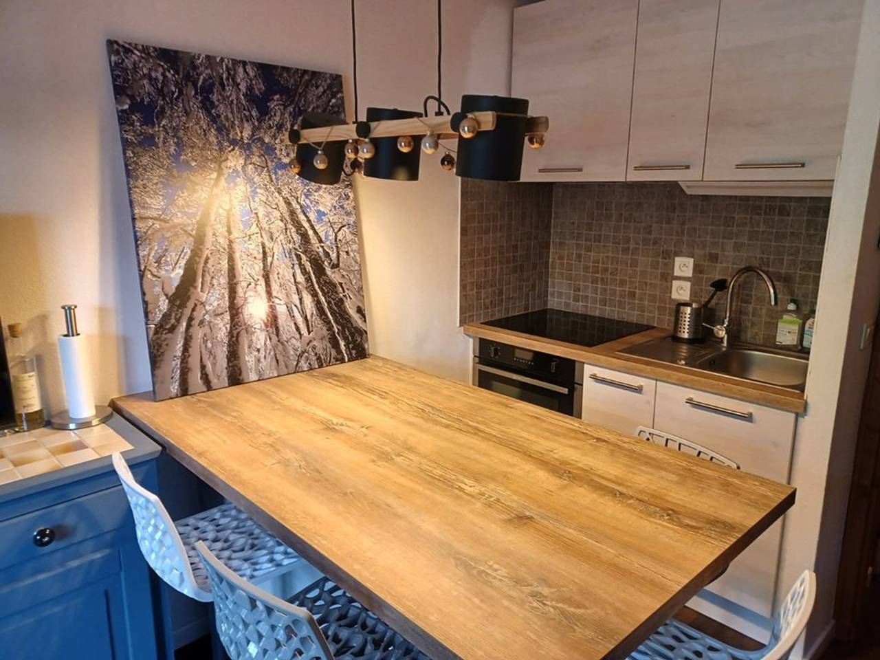 Appartement entier, Appartement 2 pièces avec balcon, 4 couchages et parking in Le Biot, Région de Thonon-les-Bains