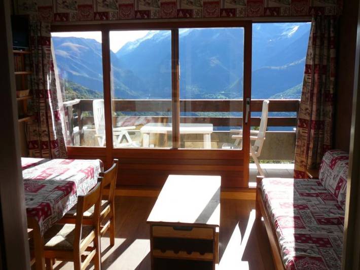 Studio entier, Studio 'Pathabac' avec vue sur la montagne et balcon in Auris, Parc national des Écrins