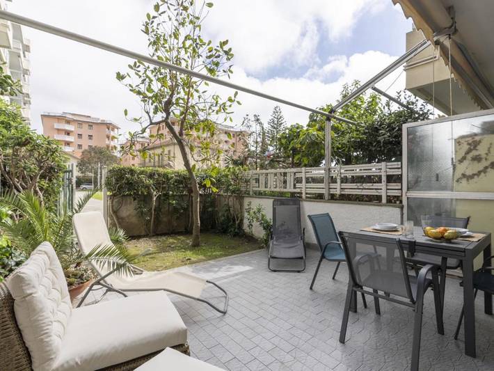 Vakantiewoning voor 4 personen, met terras in Laigueglia