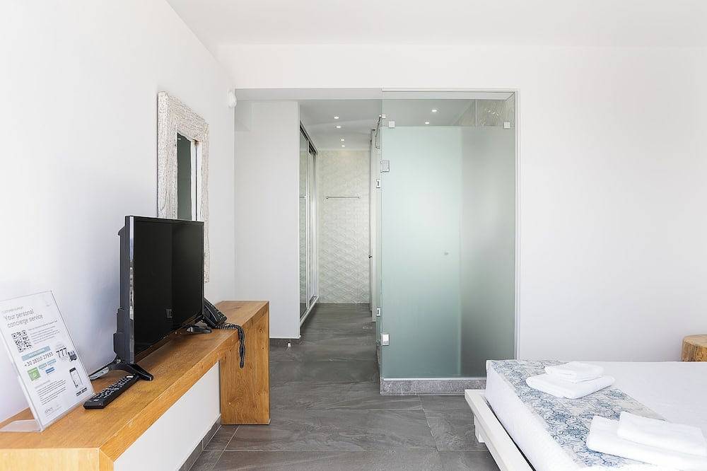 Panoramablick auf das Meer, absolute Privatsphäre, zu Fuß zum Strand und zu den Geschäften! in Bali (Kreta), Rethymno und Umgebung