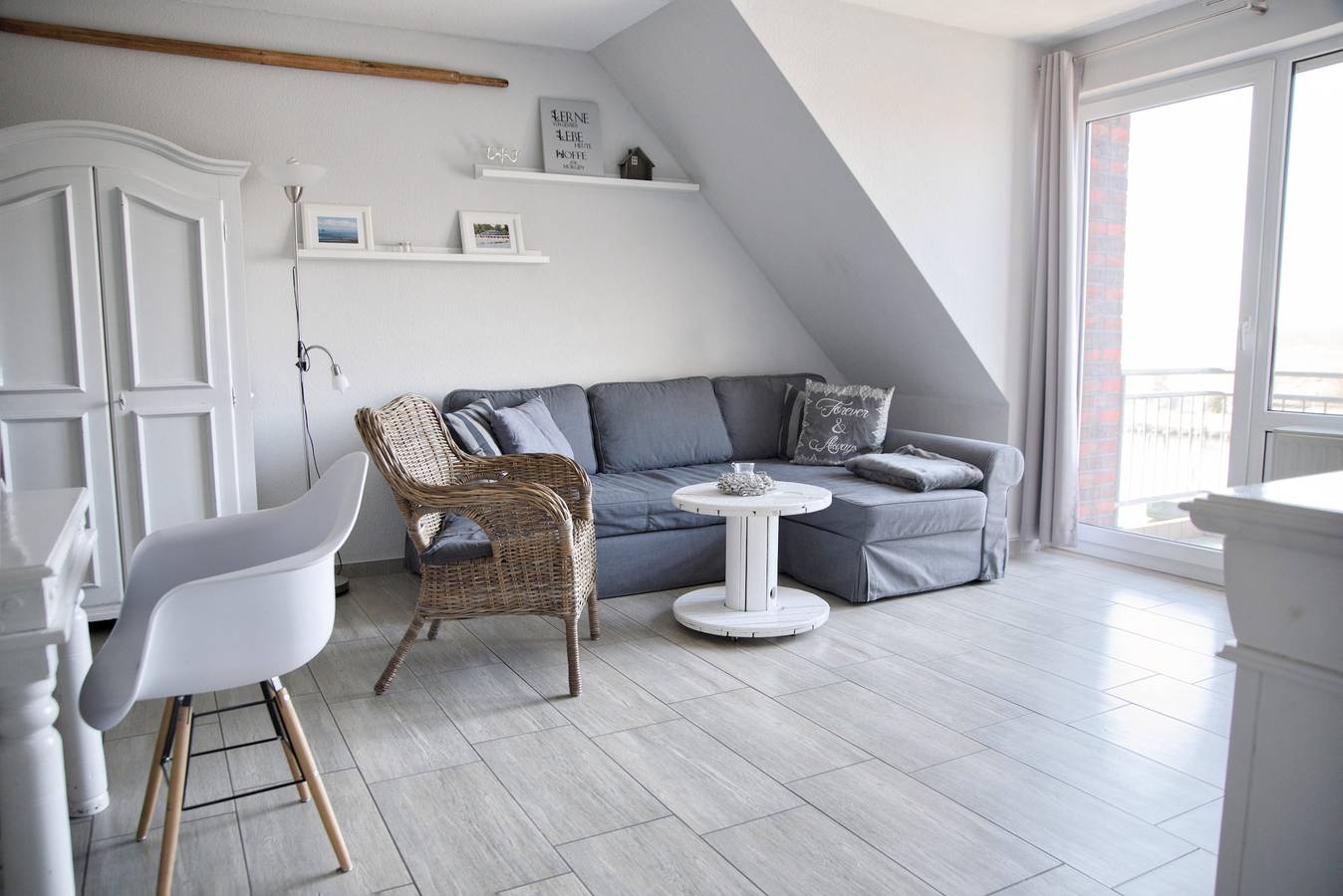 Entire holiday apartment, Holiday apartment for 6 people with balcony in Ueckermünde, Szczecin Lagoon