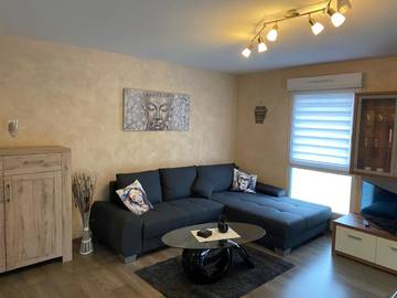 Gîte pour 4 personnes, avec terrasse, animaux acceptés dans Val-de-Moder