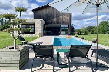Cottage pour 6 personnes, avec jardin à Port-Sainte-Foy-et-Ponchapt