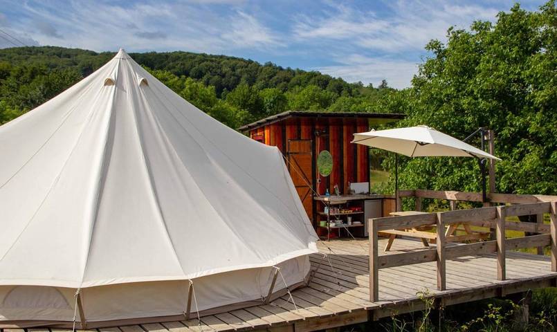 Bungalow für 4 Personen, mit Garten und Ausblick sowie Terrasse, mit Haustier in Rumänien - 3