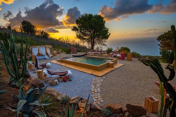 Villa per 5 persone, con vista oceano e giardino, adatto a famiglie con bambini a Cefalù (Comune)