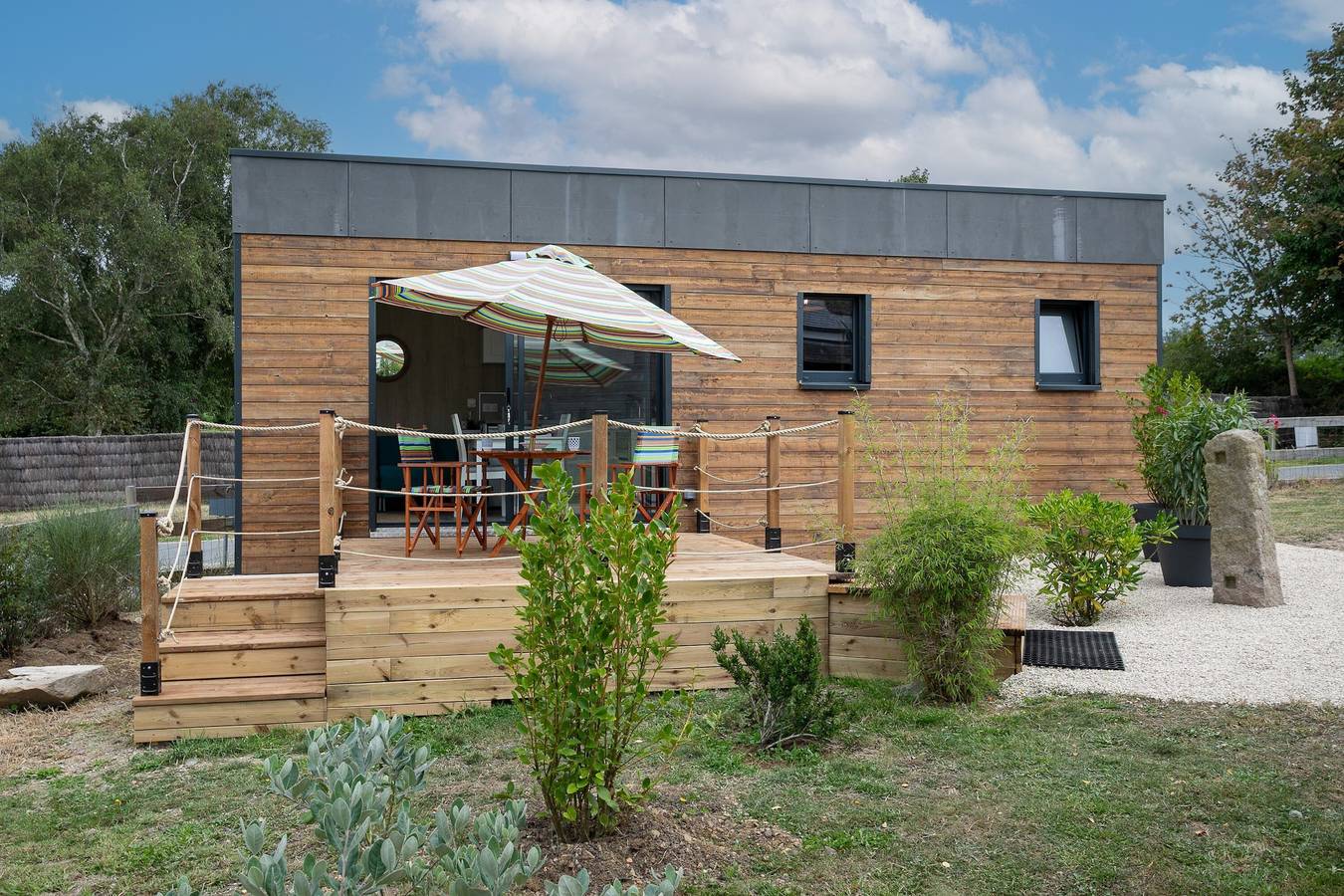 Chalet 'An Ti Koad Spa Privatif 800m Plage' met privéterras, privétuin en Wifi, foto 15