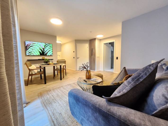 Ferienwohnung für 2 Personen, mit Balkon, kinderfreundlich in der Saarschleife - 4