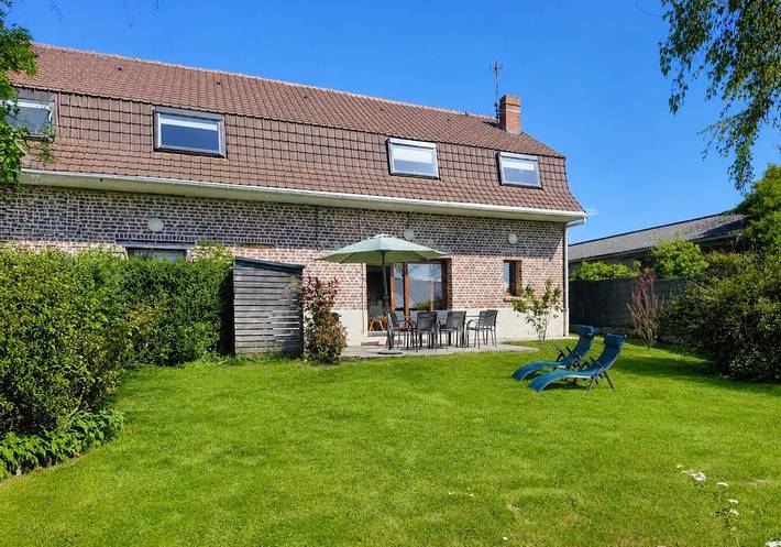 Gîte für 8 Personen, mit Terrasse und Garten in Nord-Pas-de-Calais