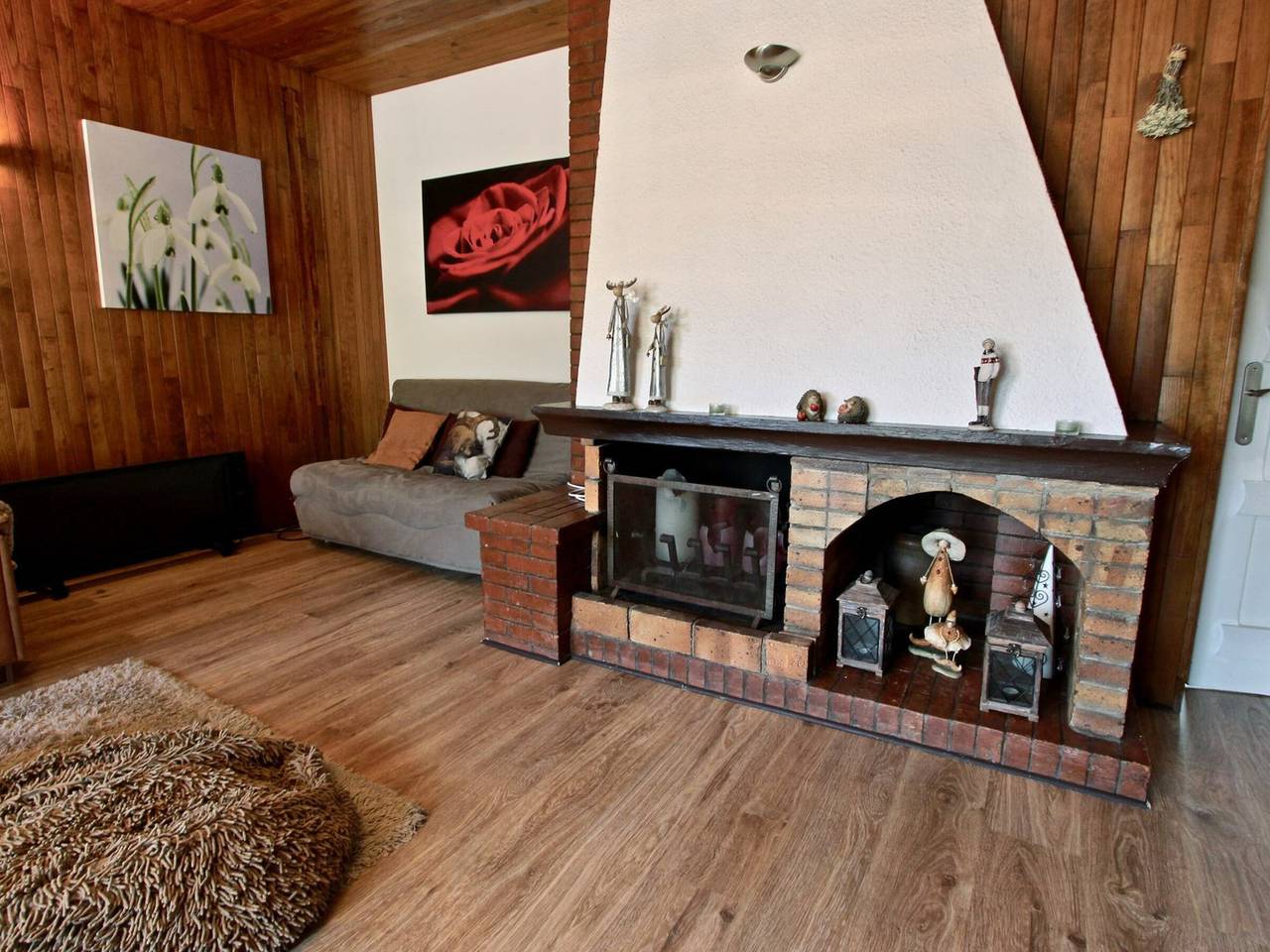 Geheel appartement, Süd-Balkon! 6-Personen-Wohnung im Herzen der Station, direkt an den Pisten in Chamrousse, Écrins Nationaal Park