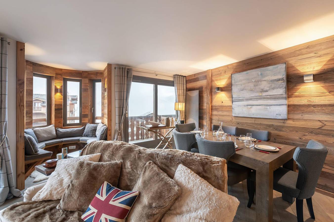 Apartamento entero, Résidence Cimes Blanches - Apartamento 4 piezas para 6 personas (102) in Courchevel 1650 (Moriond), Saint-Bon-Tarentaise